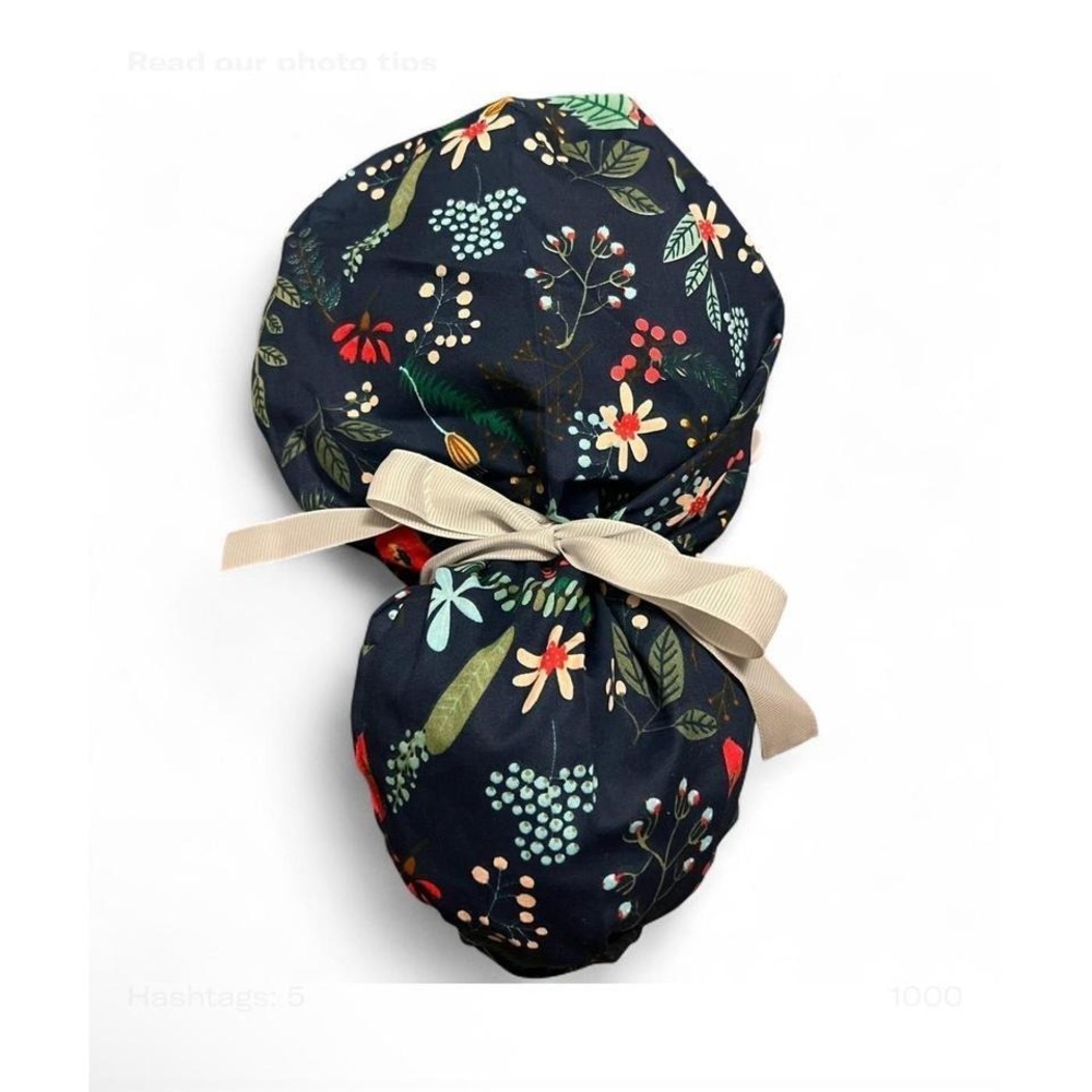Ponytail scrub hat